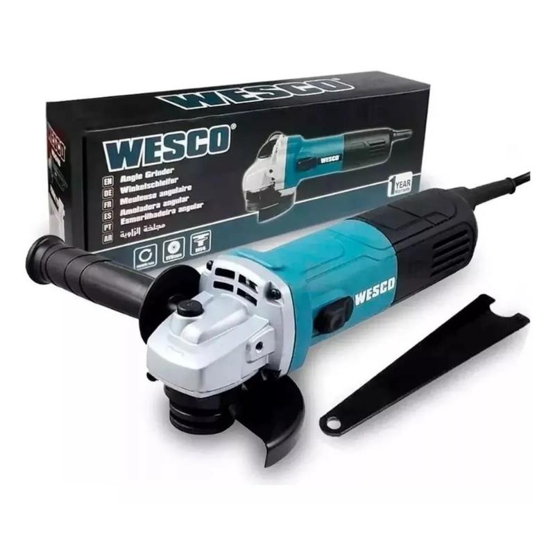 Esmerilhadeira Angular 4.1/2" (115mm) 900W WS4750 com 6 Discos Wesco