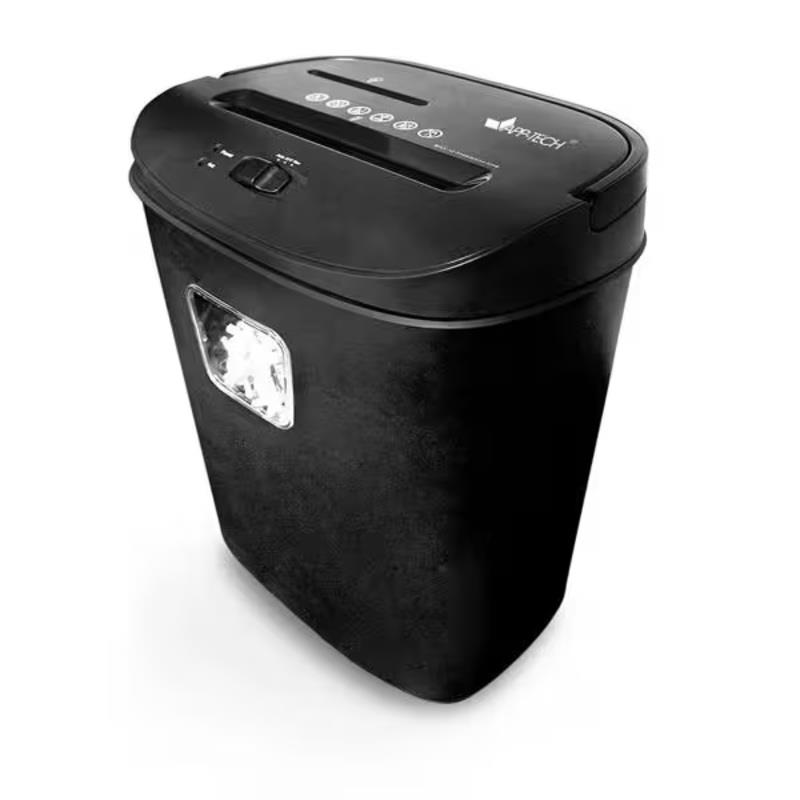 Fragmentadora de Papel 12 Folhas em Partículas, CD / Cartão com cesto 110V C1200 App-Tech