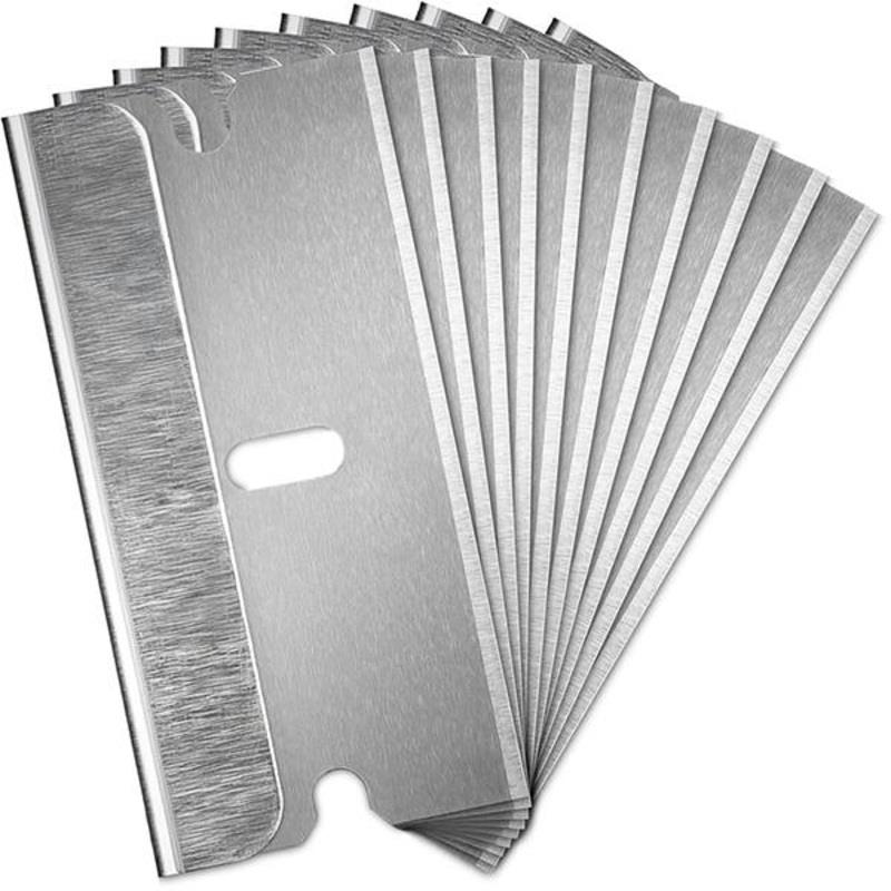 Lâmina Estilete Espátula Raspadeira 38mm em Aço Carbono Spiral - 10 Unidades