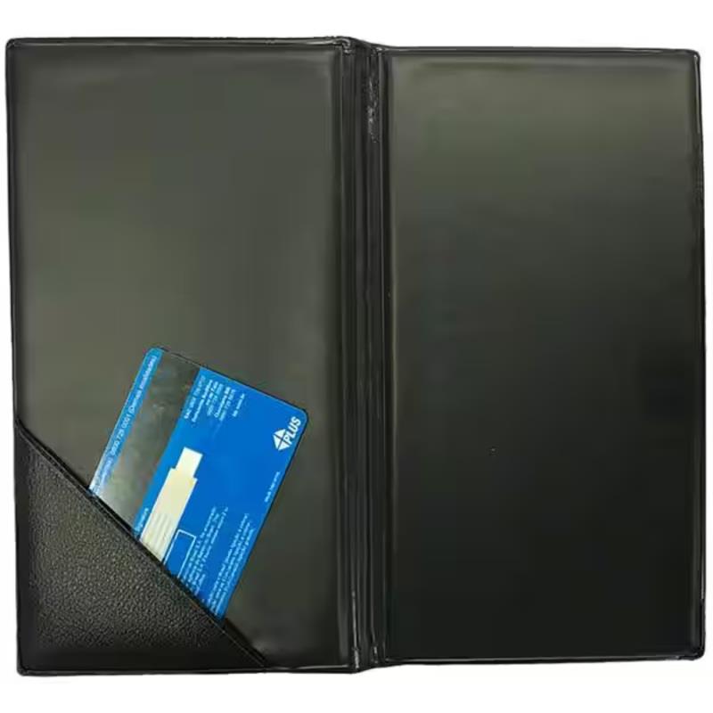 Pasta Porta Comanda 110x200mm Preta 408 Plastpark