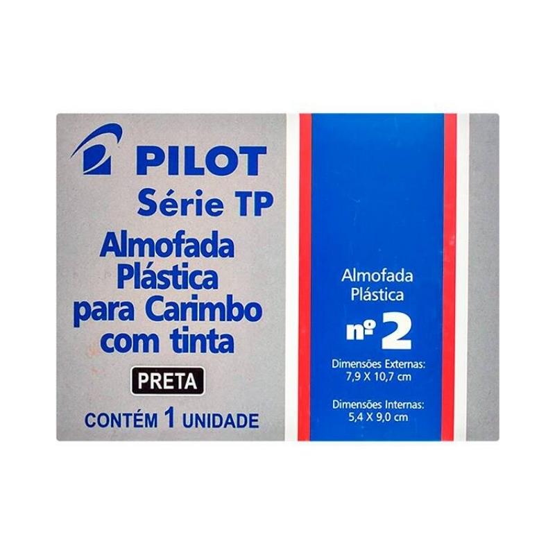 Almofada para Carimbo com Tinta N.2 Série TP Pilot 5.4x9cm