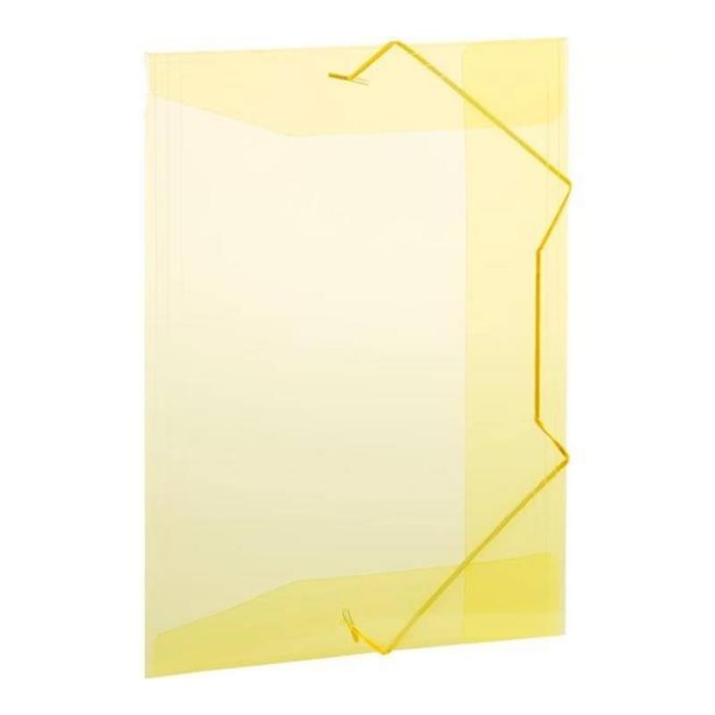 Pasta com Aba Elástico Ofício Sem Dorso polipropileno A02 Plascony