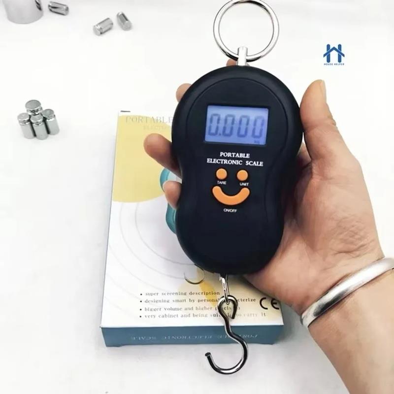 Balança de Mão Digital Portátil Até 50kgs