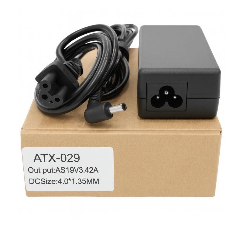 Fonte Carregador Notebook Asus 19V 3.42A Conector 4.0x1.35mm