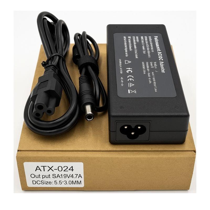Fonte Carregador Notebook Samsung 19V 4.74A Conector 5.0x4.4mm