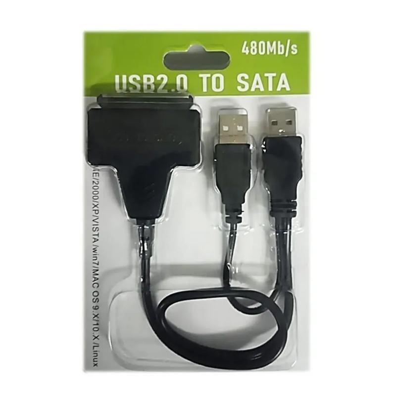 Cabo Conversor de HD Sata 2.5" para USB 2.0 480Mbs