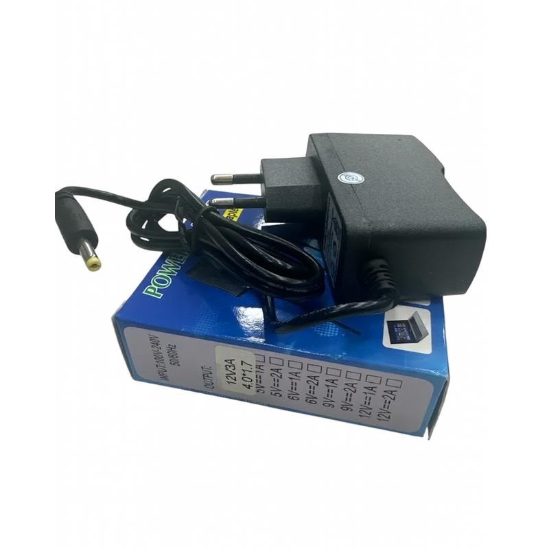 Fonte Carregador 12V 3A Conector 4.5x1.7mm