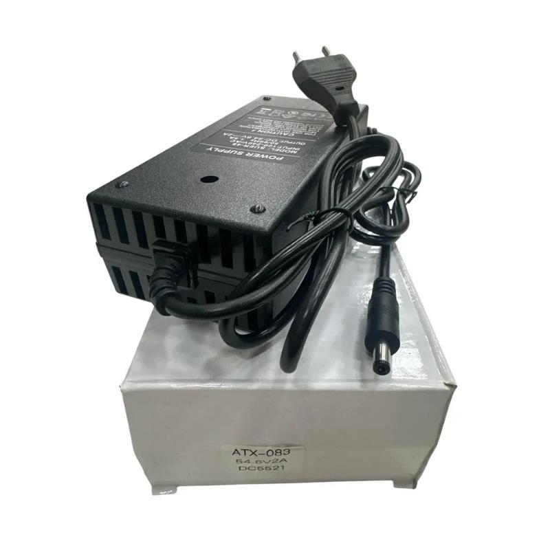 Fonte Carregador 54.6V 2A Conector 5.5x2.1mm