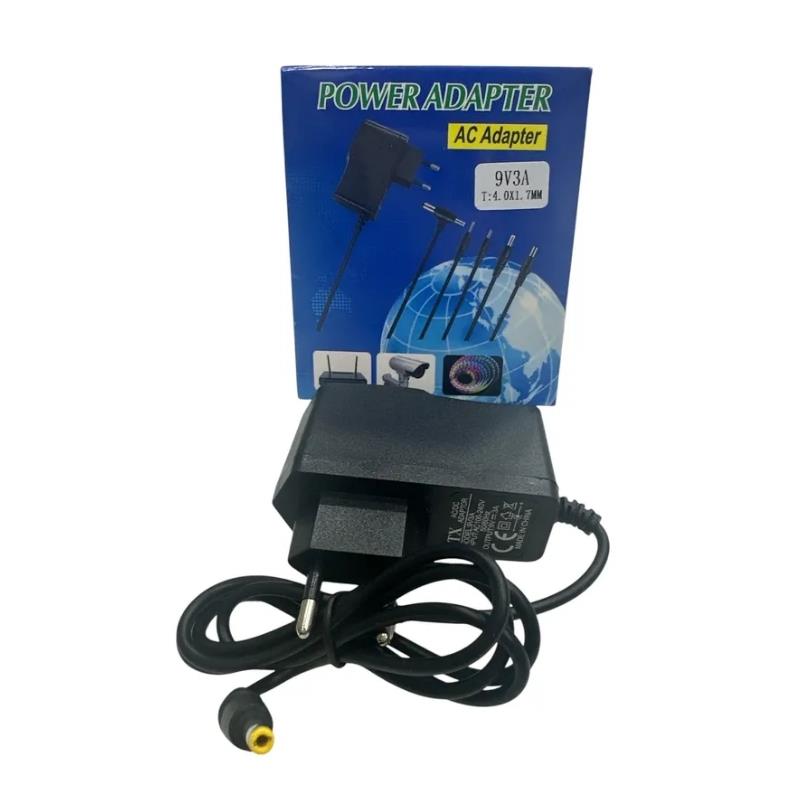 Fonte Carregador 9V 3A Conector 4.0x1.7mm