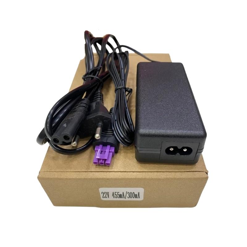 Fonte Carregador Impressora HP 22V 455MA Conector Roxo