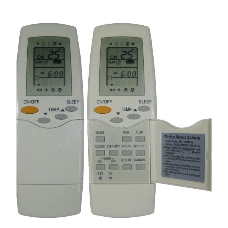Controle Remoto Ar Condicionado Compatível com Carrier/ Springer RFL0601EHL Lelong