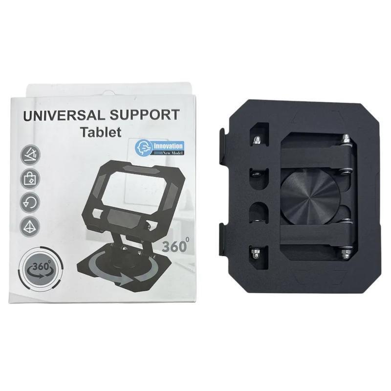 Suporte de Mesa Dobrável para Tablet Giratória 360°