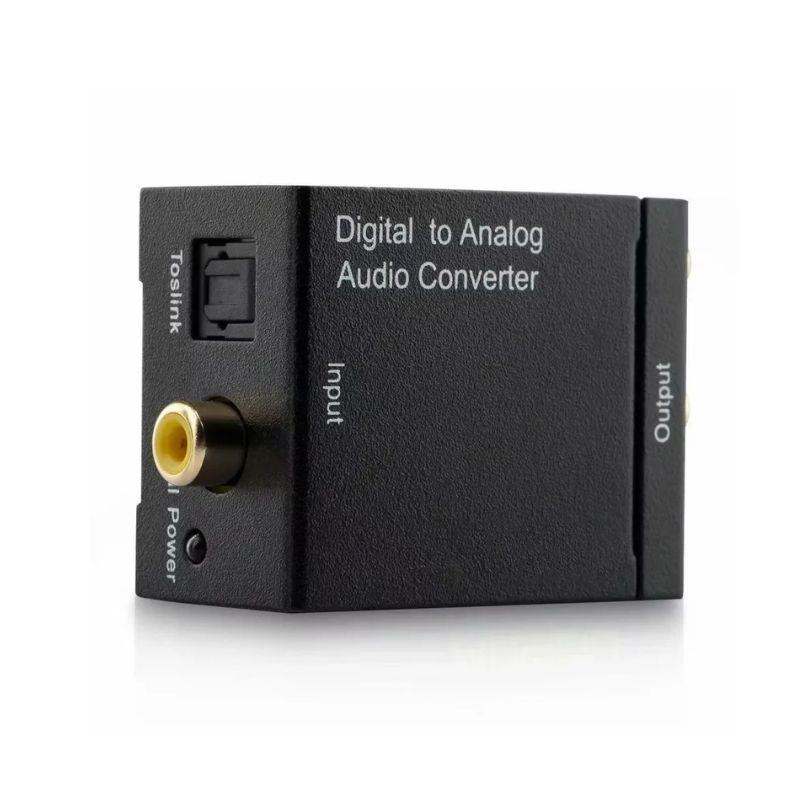 Adaptador Conversor de Áudio Analógico para Digital