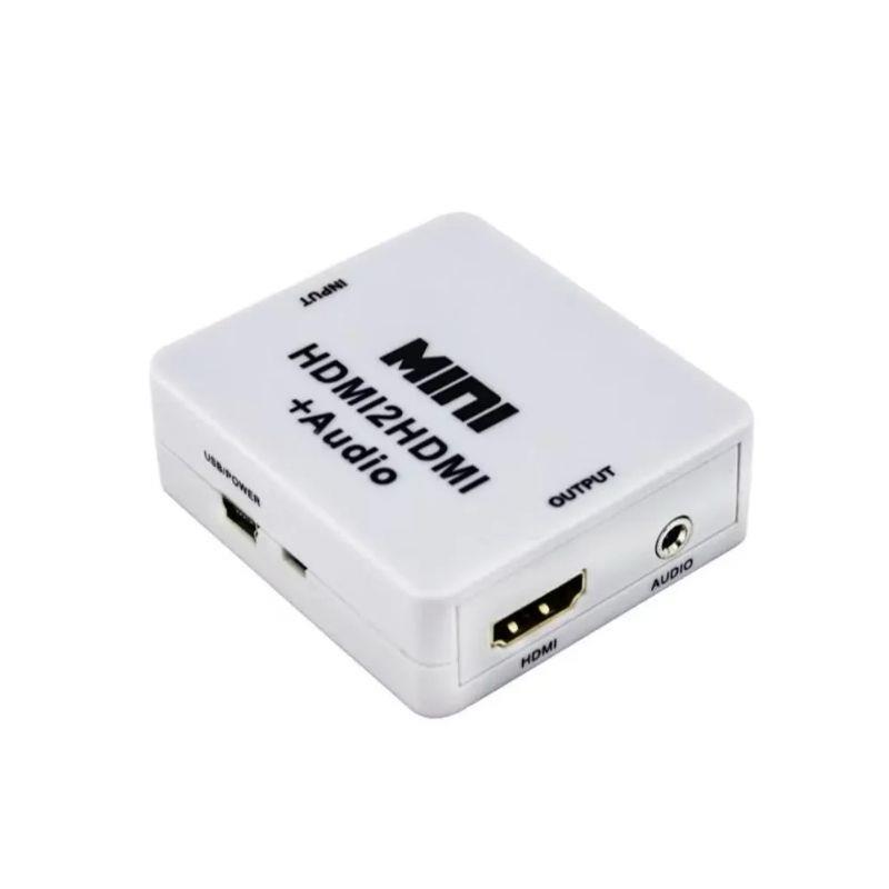 Adaptador Conversor HDMI para HDMI + Áudio