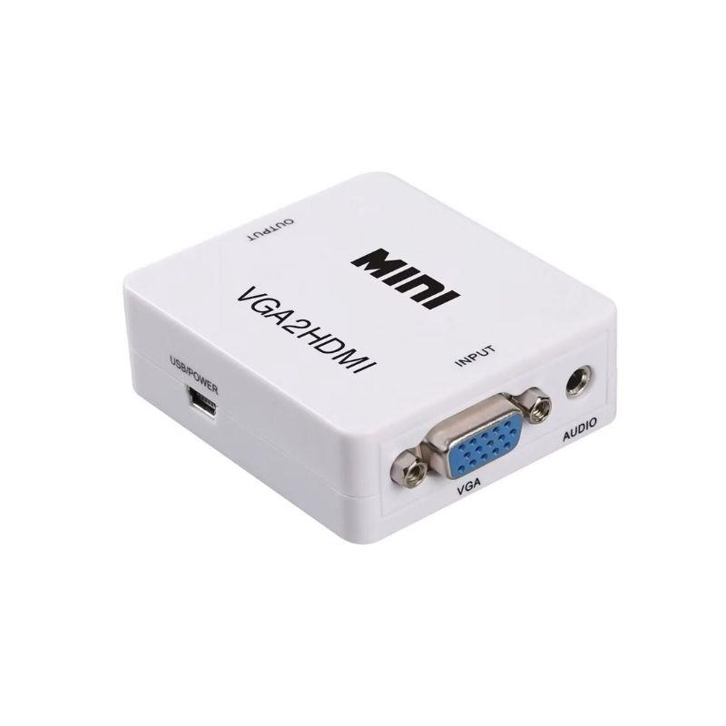Adaptador Conversor de Vídeo VGA para HDMI