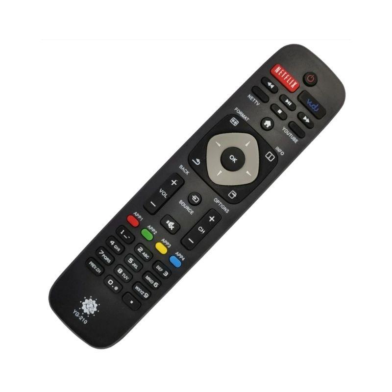 Controle Remoto TV Smart Compatível com Philips W123A
