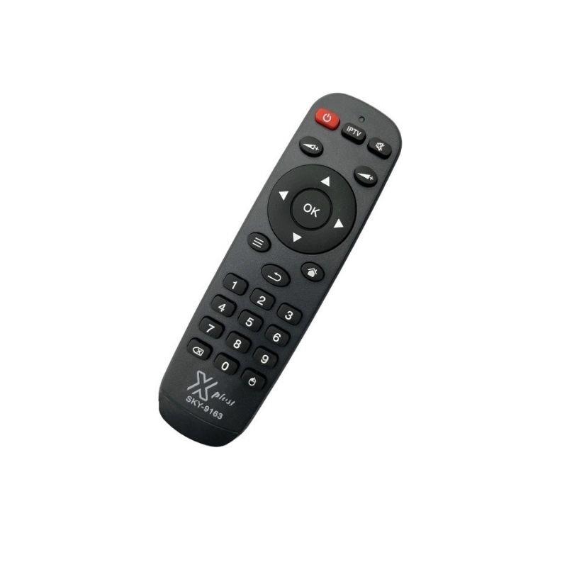Controle Remoto TV Box Compatível com In X Plus 9163