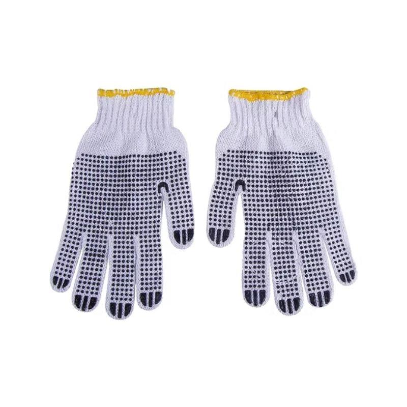 Kit 5 Pares Luvas de Segurança Tricotada Pigmentada Branca GB59072 MB Tools