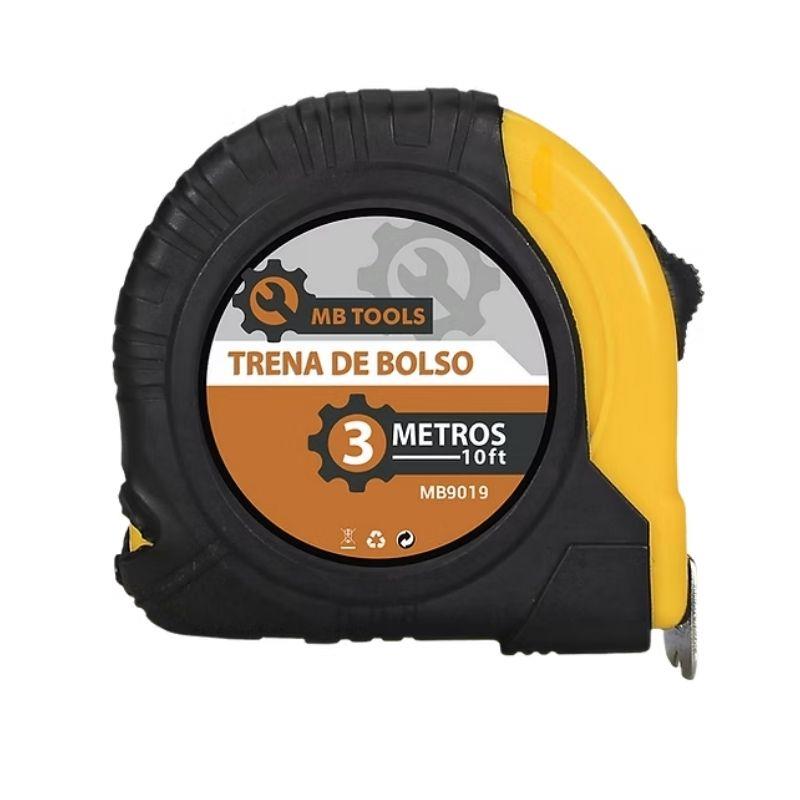 Trena de Bolso Emborrachada Profissional GB59019 MB Tools 3m