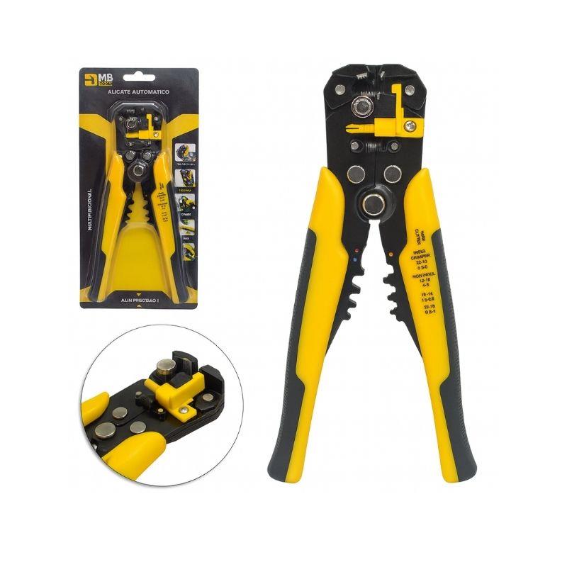 Alicate Automático Decapador e Crimpador Multifuncional 8