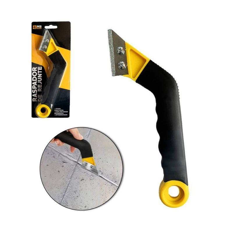Raspador de Rejunte Metal com Cabo Emborrachado GB59323 MB Tools