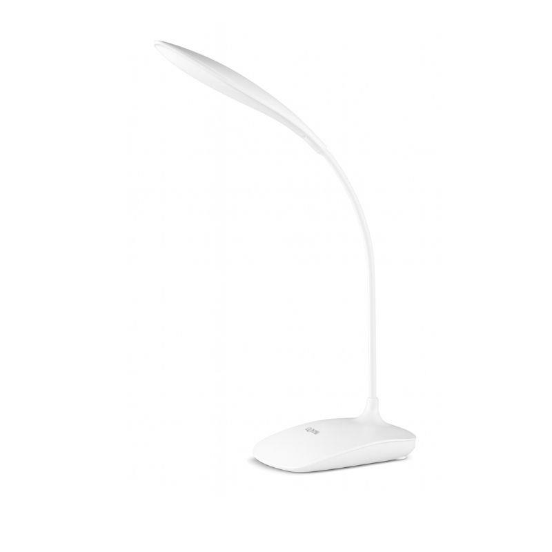 Luminária de Mesa Plástico e LED Branco Elgin USB