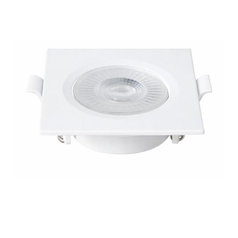 Spot Led Embutir Quadrado 3W 6500K Blumenau Branco - Branco Frio