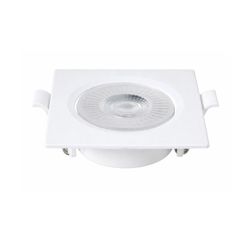 Spot Led Embutir Quadrado 6W 6500K Blumenau Branco - Branco Frio