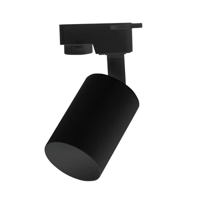 Spot para Trilho MR16 Soquete GU10 Blumenau Preto