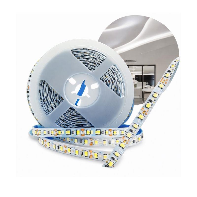 Fita 120 Leds 3528 18W 1400lm 6500K IP20 5m Zem - Branco Frio