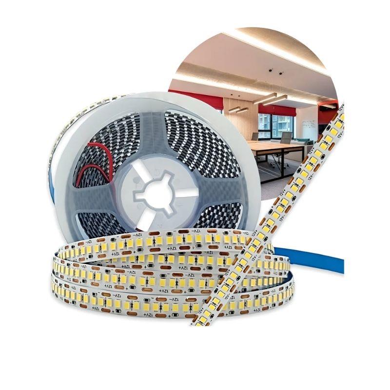Fita 240 Leds 3528 18W 1400lm 4000K IP20 5m Zem - Branco Neutro