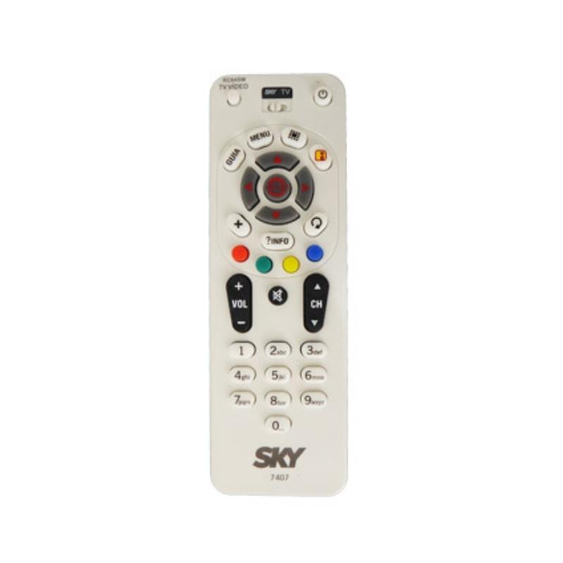 Controle Remoto TV Box Compatível com SKY 7208
