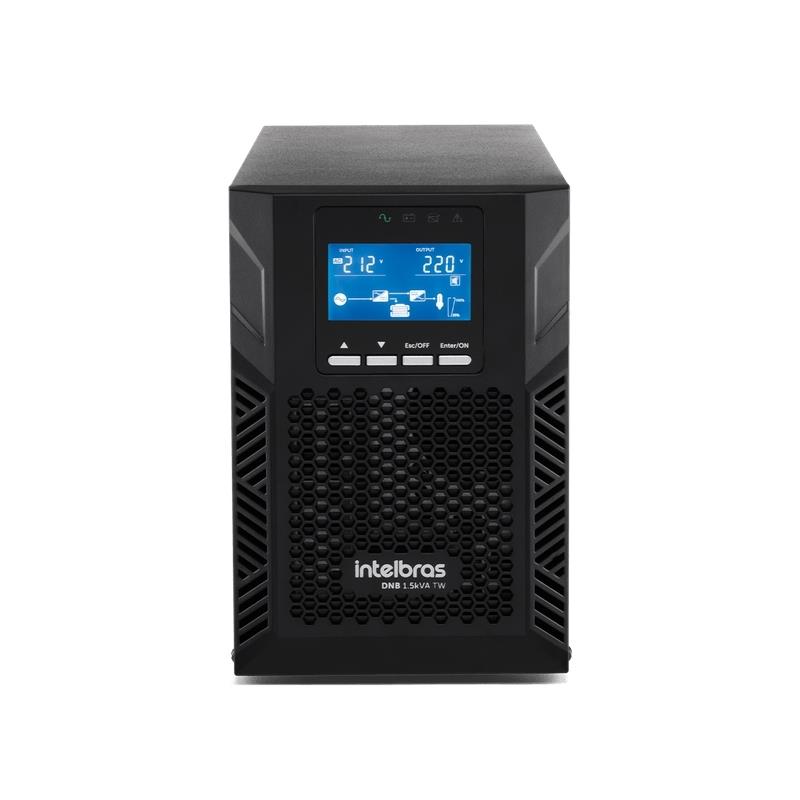 Nobreak Online Torre 220V DNB 3.0kVA TW G2 Intelbras Preto