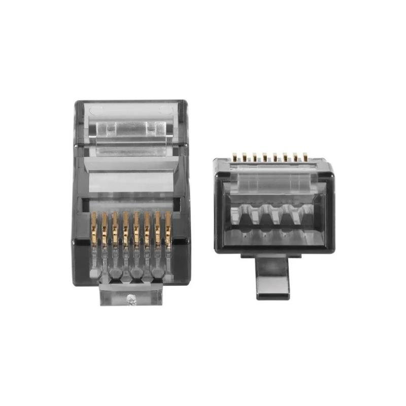 Kit 20 Conectores CONEX 3000 Rj45 Cat6 Intelbras - 20 Unidades