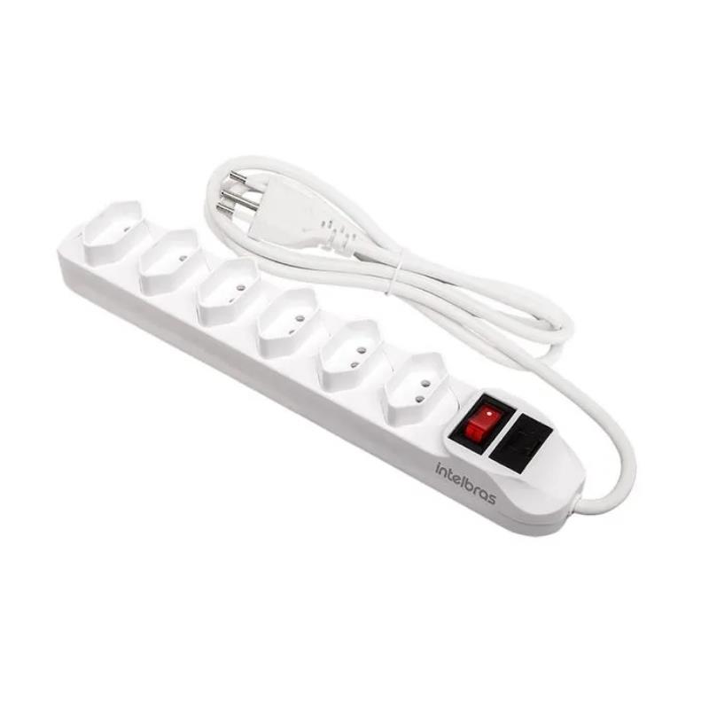 Protetor Eletrônico 6 Tomadas EPE 1006 Intelbras Branco