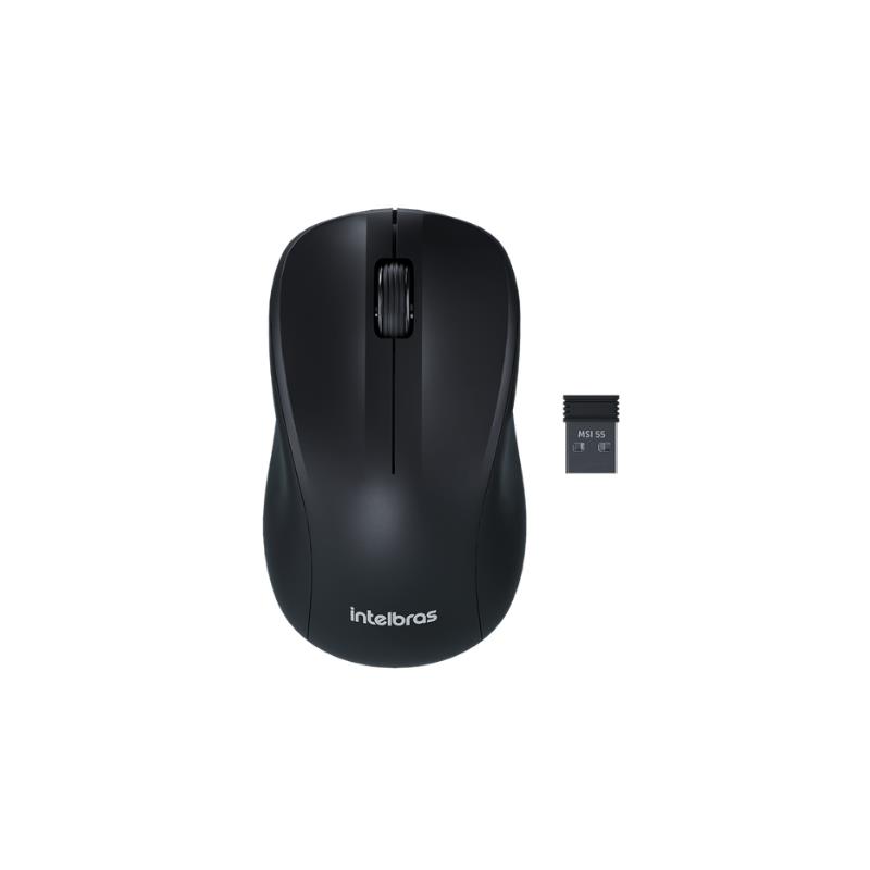 Mouse Sem Fio MSI55 Intelbras Preto