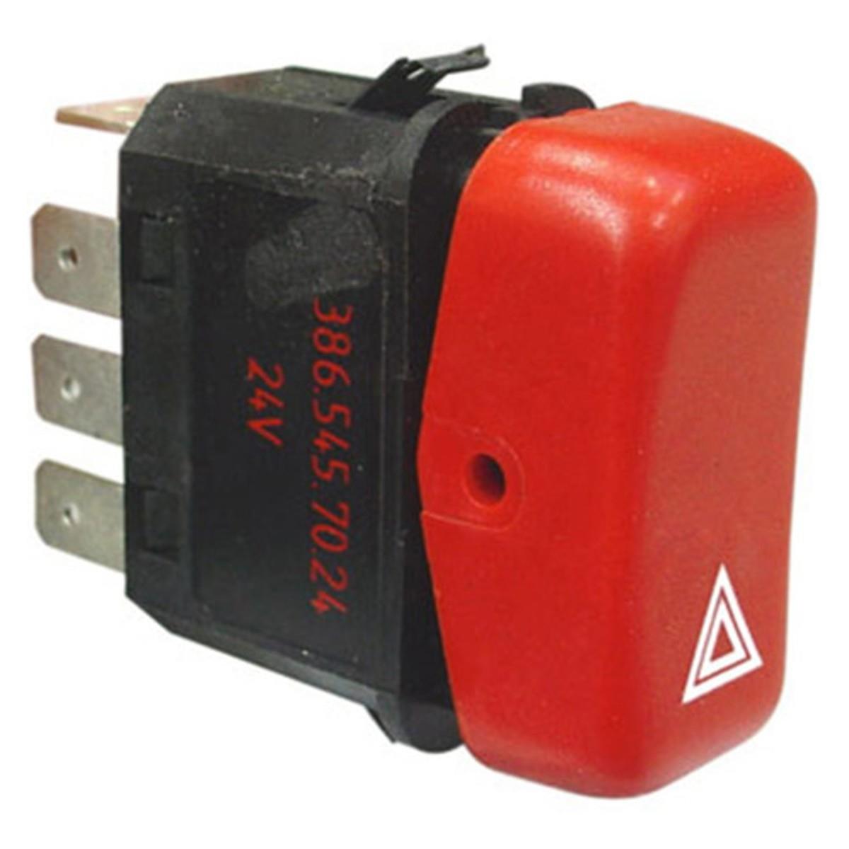 Interruptor Luz Emerg 24v Mercedes Caminhões E ônibus Ap 88