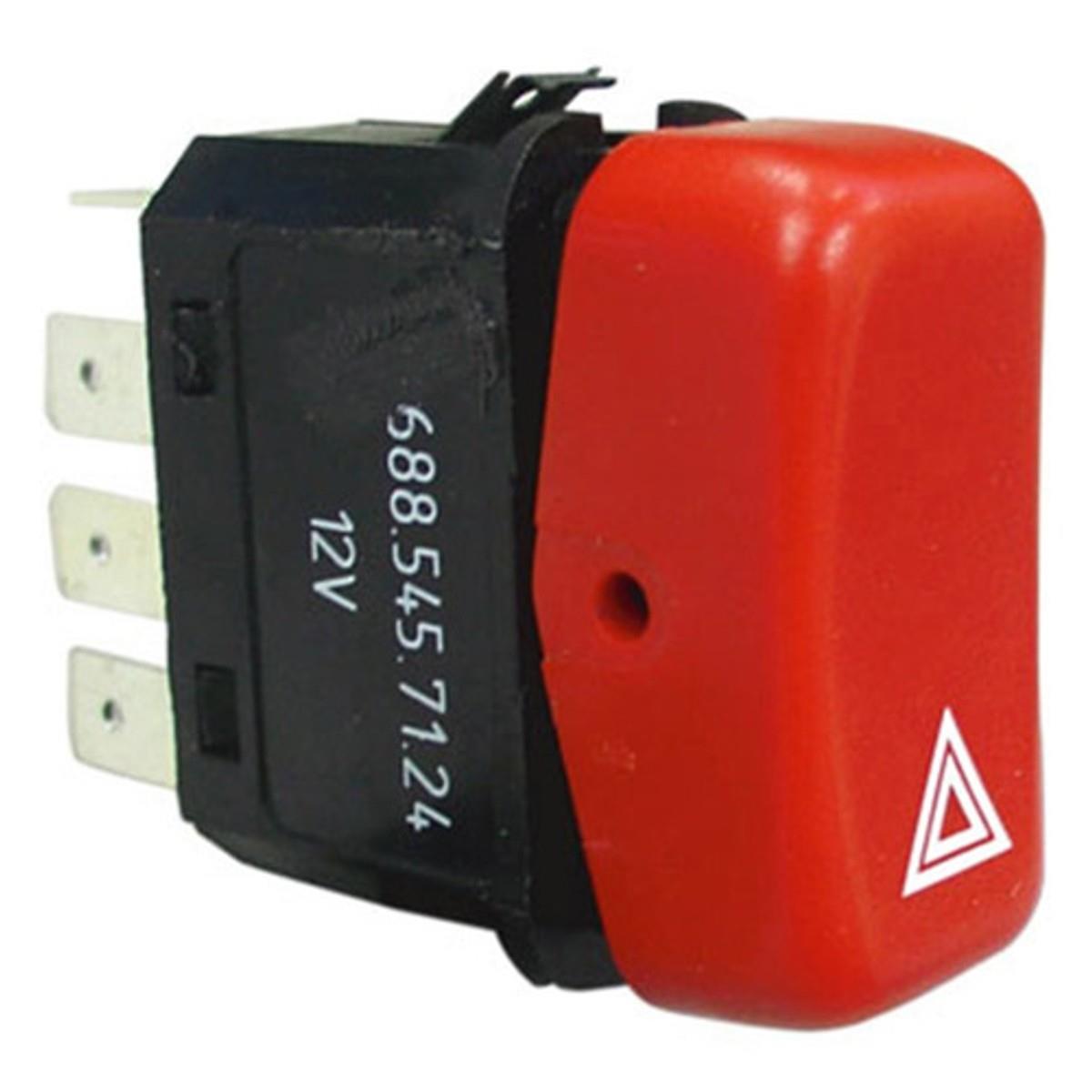 Interruptor Luz Emerg 12v Mercedes Caminhões E ônibus Ap 88