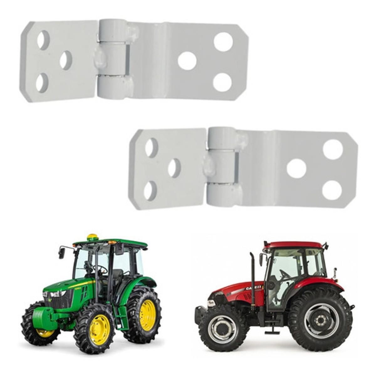 Kit 2 Dobradiças Externas P/ Porta Linha Agrícola Uso Geral - UN / 2