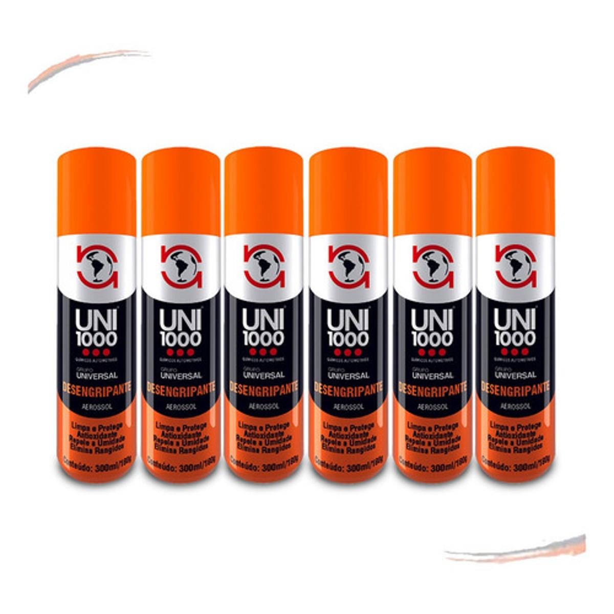 óleo Desengripante Lubrificante Uni1000 300 Ml - UN / 6