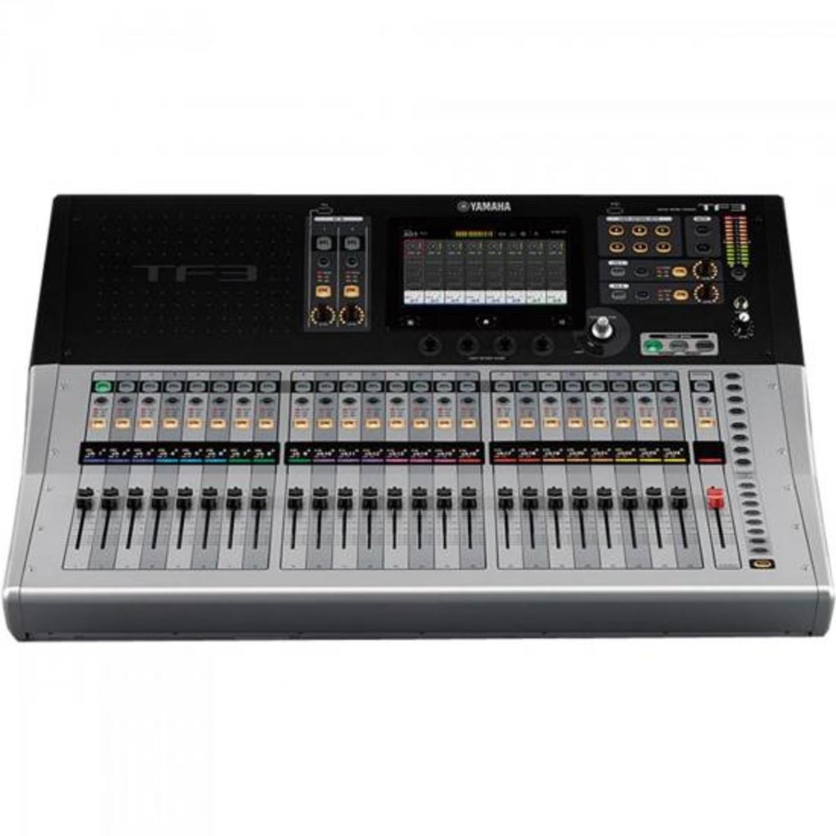 Mesa de Som Yamaha TF3 Digital 48 Canais Bivolt Preta/Prata
