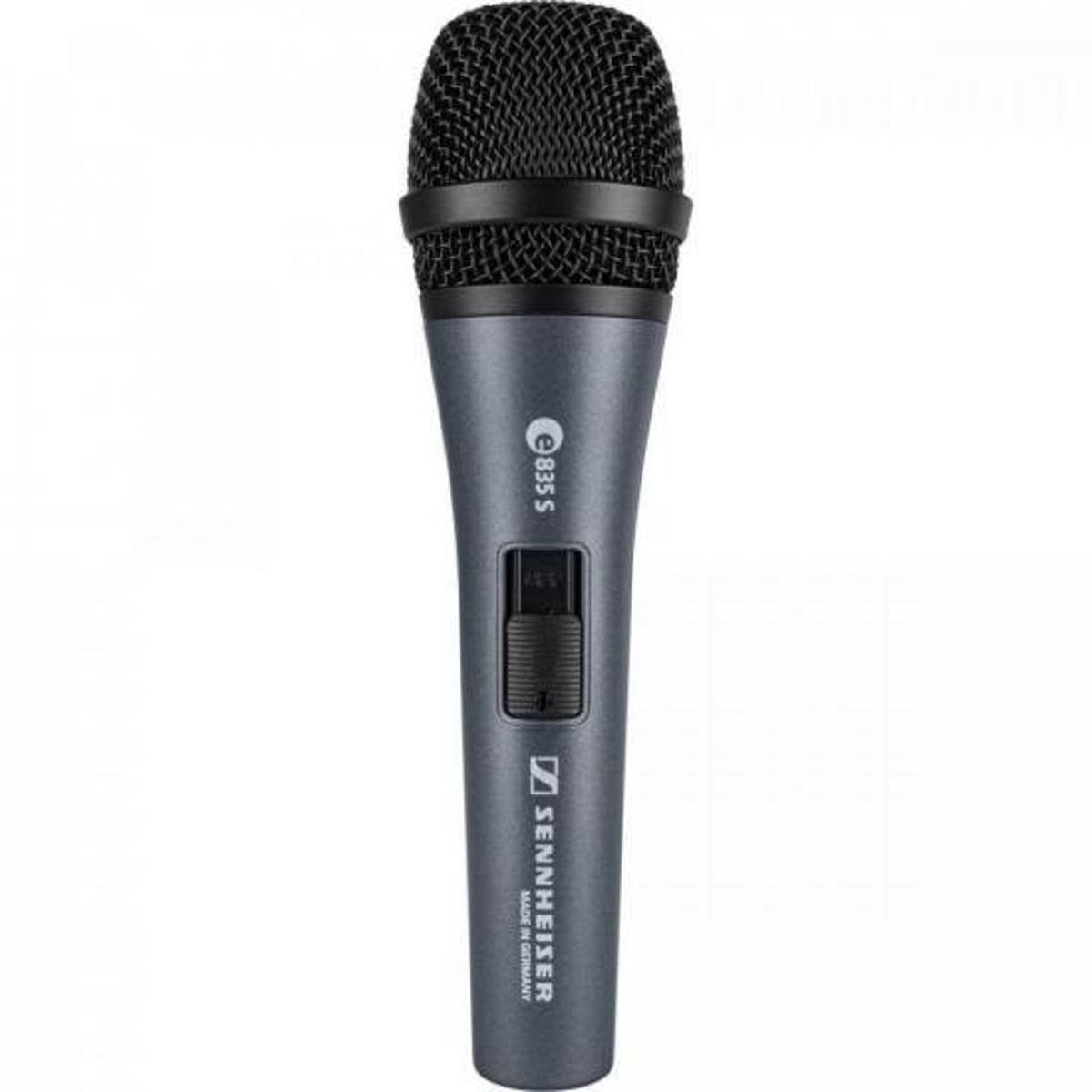 Microfone Dinâmico Sennheiser E835-S Cardióide