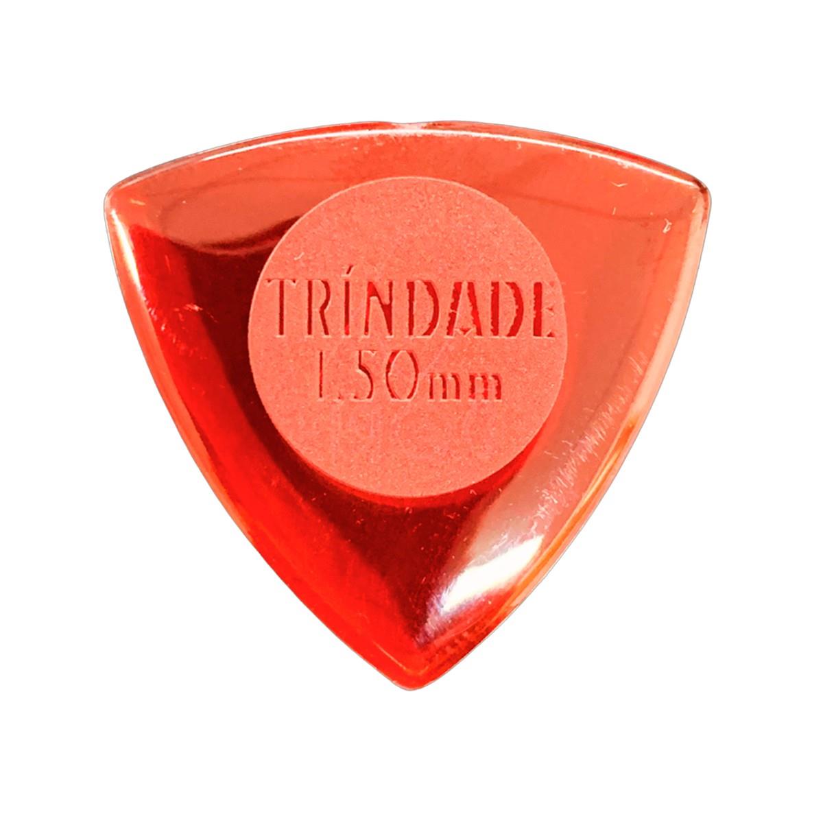 Palhetas Bori Grl Trindade 1,50 Mm Vermelho 10 Unidades