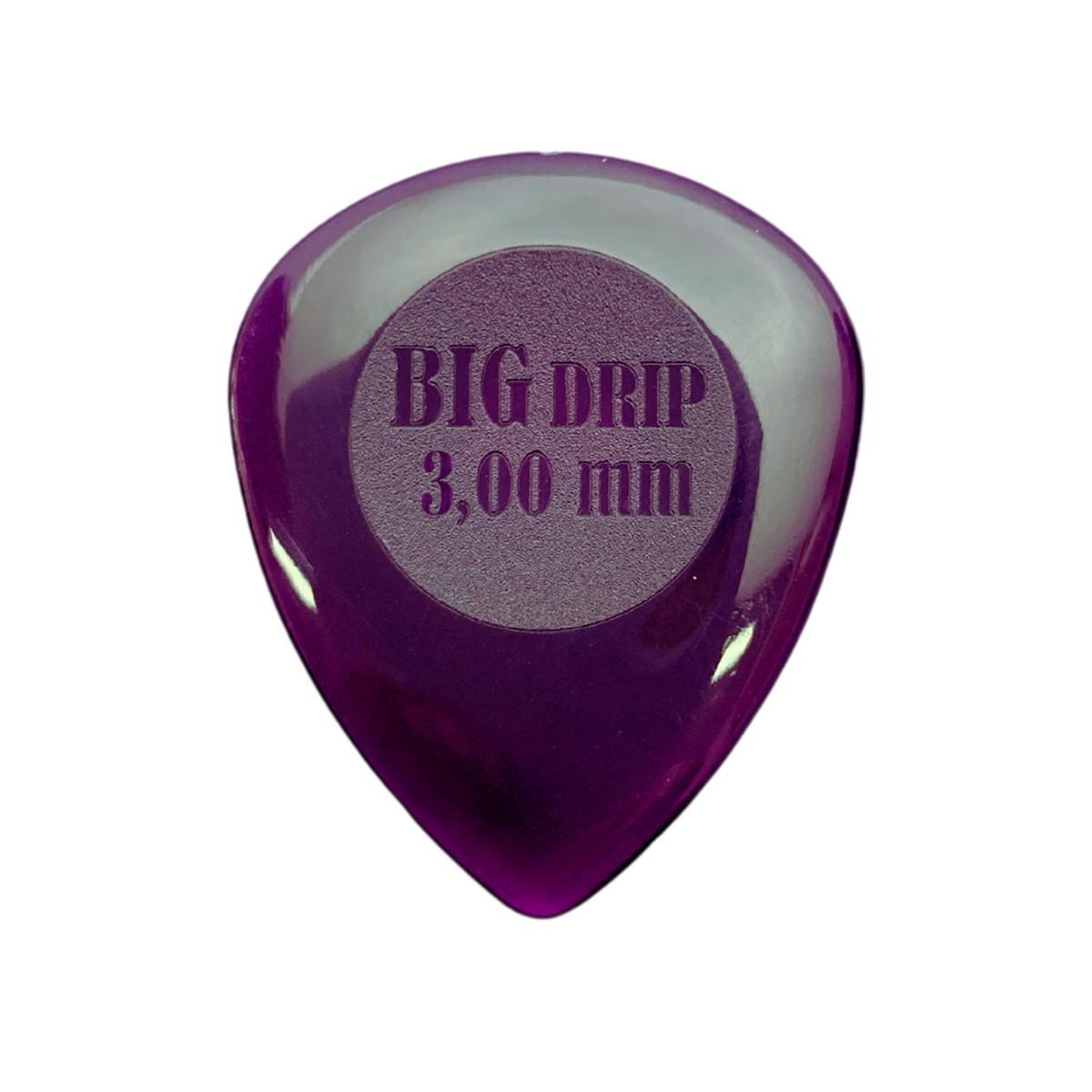 Palhetas Bori Grl Big Drip 3,0 Mm Roxo 10 Unidades