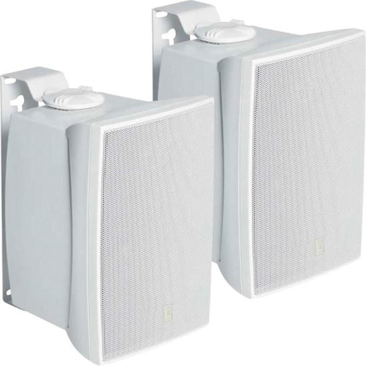 Par de Caixa Som Ambiente JBL C521B 40W Branca - PAR / 2