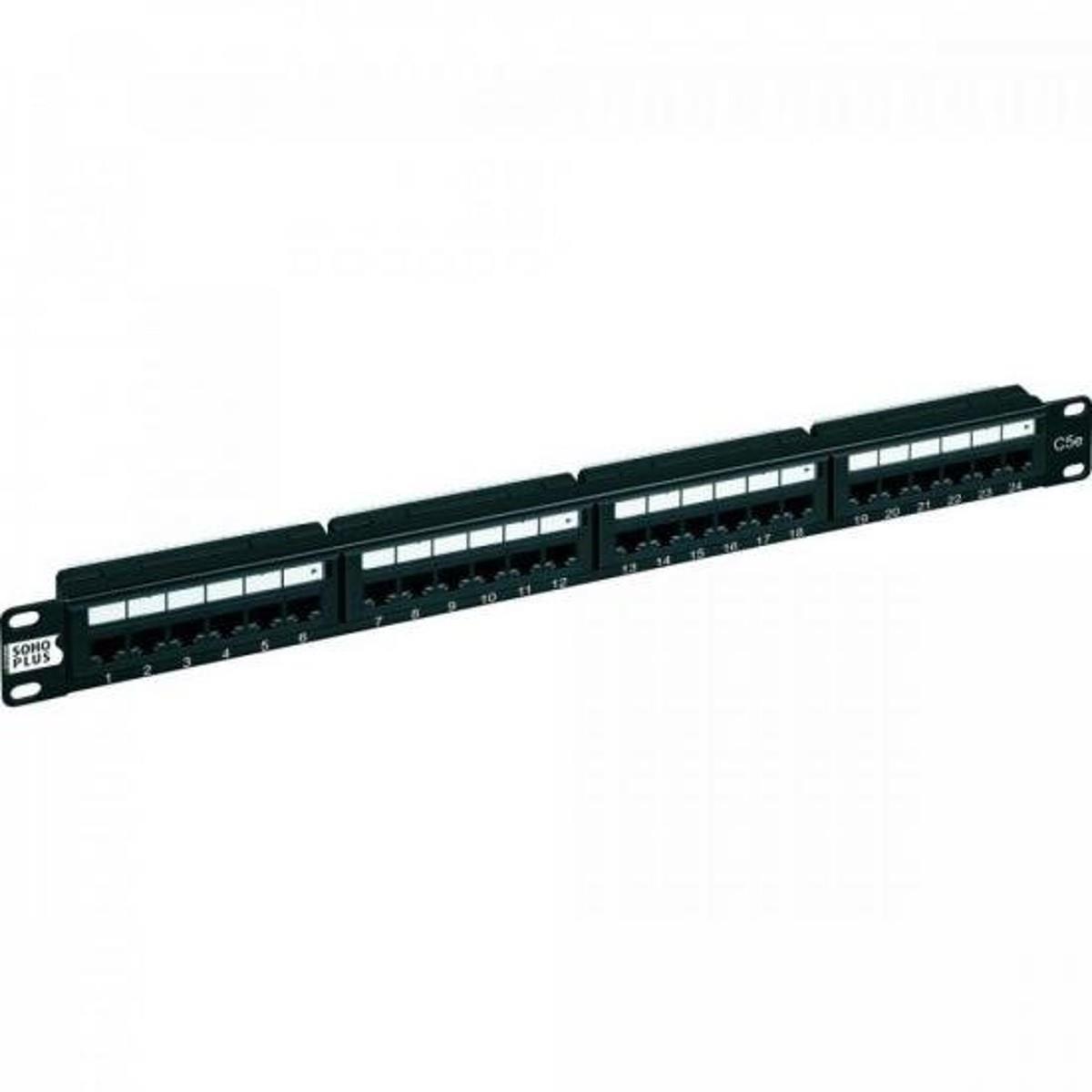 Patch Panel CAT.5e T568A/B 24P FURUKAWA SOHOPLUS