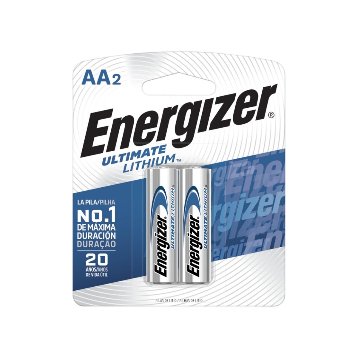 Pilha  Ult. Aa2 Cart 2 Energizer