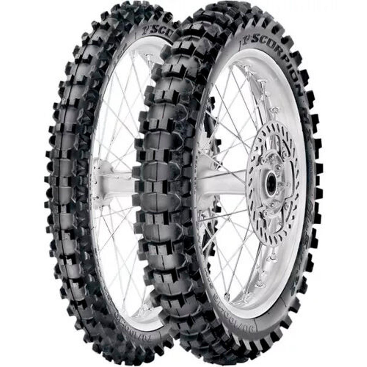 Pneu Pirelli 100/90-19 Scorpion Mx32 Mid Soft (tt) 57m (t)