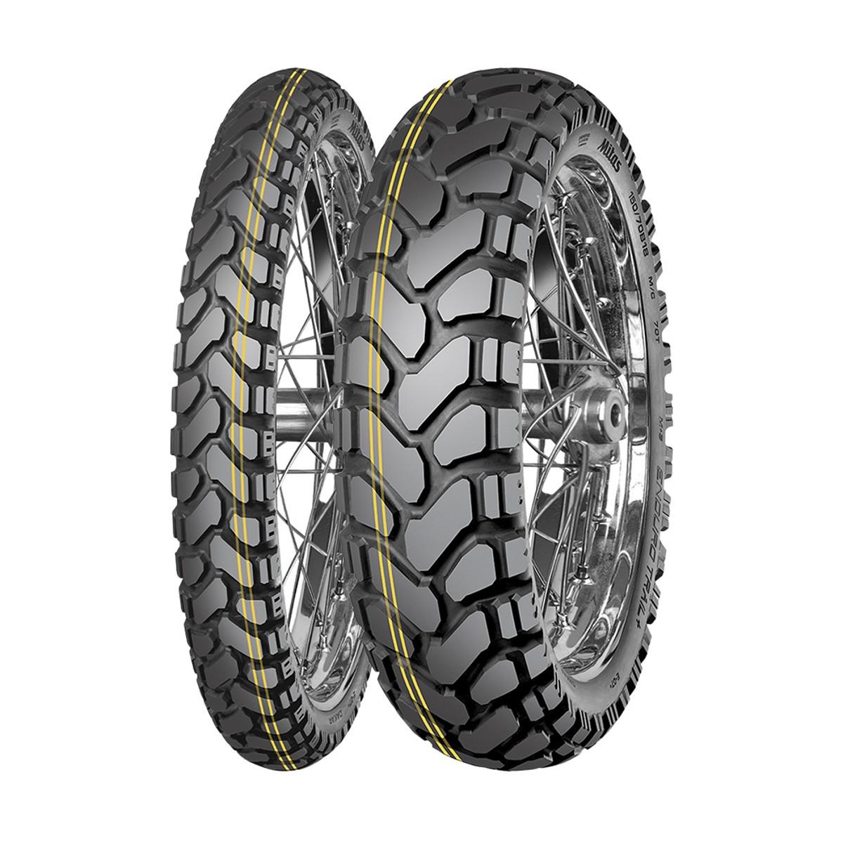 Pneu Mitas 120/70b19 Dakar Enduro Trail+ (tt/tl) 60h (d)