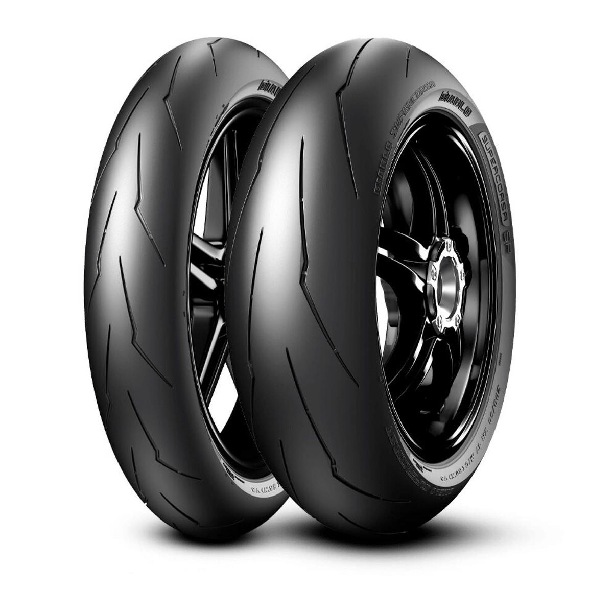 Pneu Pirelli 0055 180/55zr17 Diablo Supercorsa Spv3 Tl (73w) (t)